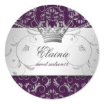 311-Silver Divine | Eggplant Sticker