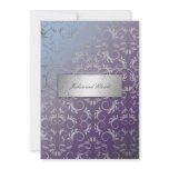311-Silver Divine | Hydrangea Custom Invitations