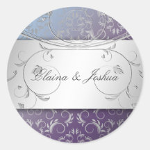 311-Silver Divine Hydrangea Sticker