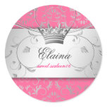 311-Silver Divine | Luscious Pink Sticker