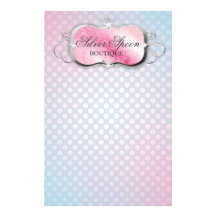311 Silver Spoon | Baby Boutique Custom Stationery