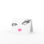311-Smashing Lashes Note Card