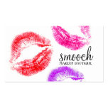 311-Smooch Colorful Kisses Business Cards