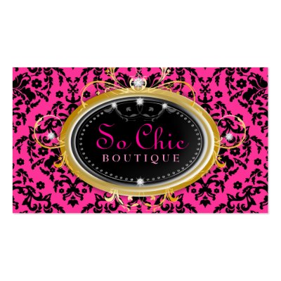 311-So Chic Boutique Card | Hot Pink by Jill311