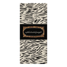 311 Sophisticated Jungle Plain Back Custom Rack Cards