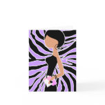 311-Spa Fashionista Bob Purple Zebra Cards