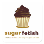 311 Sugar Fetish Diva Chocolate Stickers