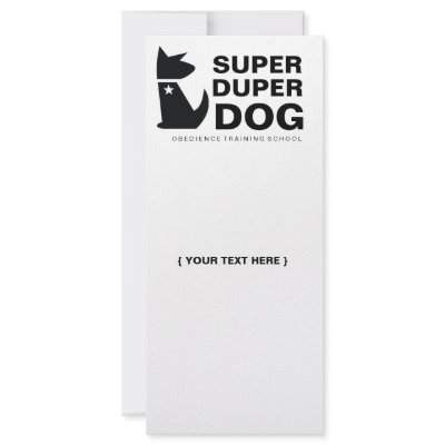 311-Super Duper Dog Flyer | Card by Jill311