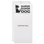 311-Super Duper Dog Flyer | Card rack cards