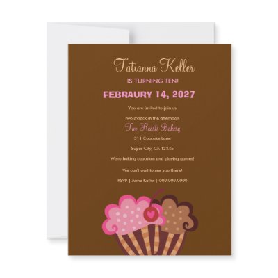 311-Sweet Cakes Invitation by Jill311