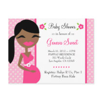 311-SWEET MOMMY TO BE GIRL AFRICAN AMERICAN