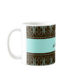 311-Swirly Sweet Turquoise Coffee Mug