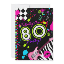 311-Totally the 80s Party Personalized Announcement