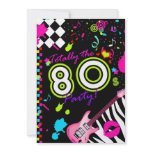311-Totally the 80s Party invitations