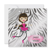 311-Trendy Angel Baby - Invite