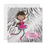311-Trendy Angel Baby "Tan" - Invite