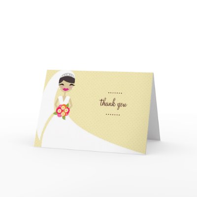 311-UPDO BRIDE THANK YOU BRUNETTE by Jill311