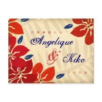 311-VINTAGE 2 TROPICAL STYLE INVITATION