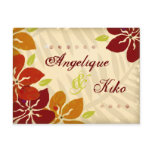 311-VINTAGE TROPICAL STYLE INVITATION postcards