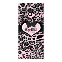 311 Wild at Heart Berry Flirt Personalized Rack Card