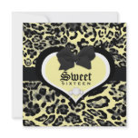 311 Wild at Heart Sweet Sixteen | Quinceanera Custom Invitations
