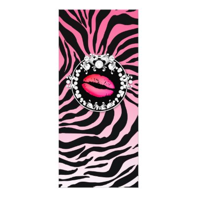 311-Zebra-Tique with Diamonds Kiss by Jill311