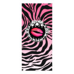 311-Zebra-Tique with Diamonds Kiss rack cards