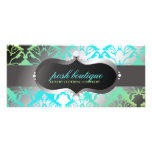 311-Zeopard Sign & Damask Shimmer Paradise Lime Rack Card