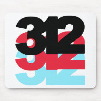 312 Area Code Mousepad