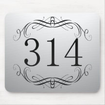 314 Area Code Mousepads