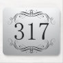 317 Area Code Mouse Pad