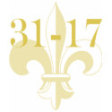 31-17 Who Dat! 2010 CHAMPIONS Girl Remix T-shirt