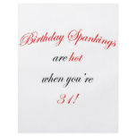 31 Birthday Spanking