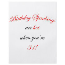 31 Birthday Spanking