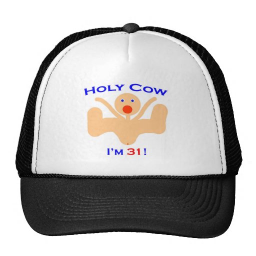 31 Holy Cow! Trucker Hats
