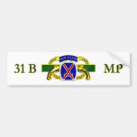 31B 10th Mountain Division Bumper Stickers