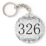 326 Area Code Keychain