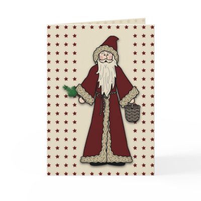 3288 Feast of St. Nicholas Greeting Card by sandrarosecreations