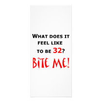 32 Bite Me! rack cards