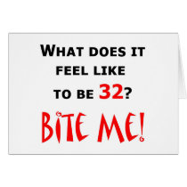 32 Bite Me! cards