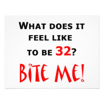 32 Bite Me! invitations