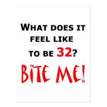 32 Bite Me! postcards