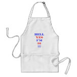 32 Hell yes! Apron