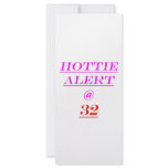 32 Hottie Alert Rack Card Template