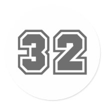 32 ROUND STICKERS