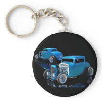 32 Three Window Keychain