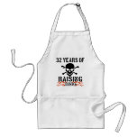 32 years of raising hell aprons