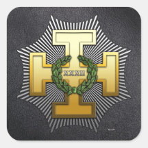 32nd Degree: Master of the Royal Secret Stickers