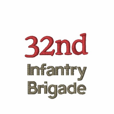 32nd Infantry Brigade Embroidered Shirt 32nd Infantry Brigade Embroidered Shirt