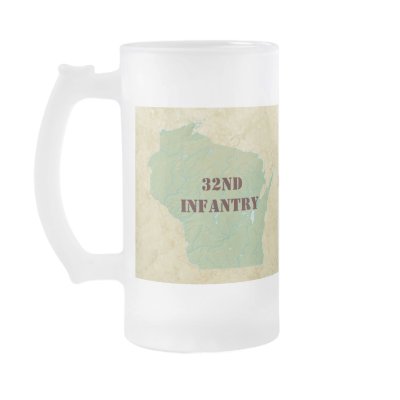 32nd Infantry Wisconsin Red Arrow Brigade Mugs by cowboyannie